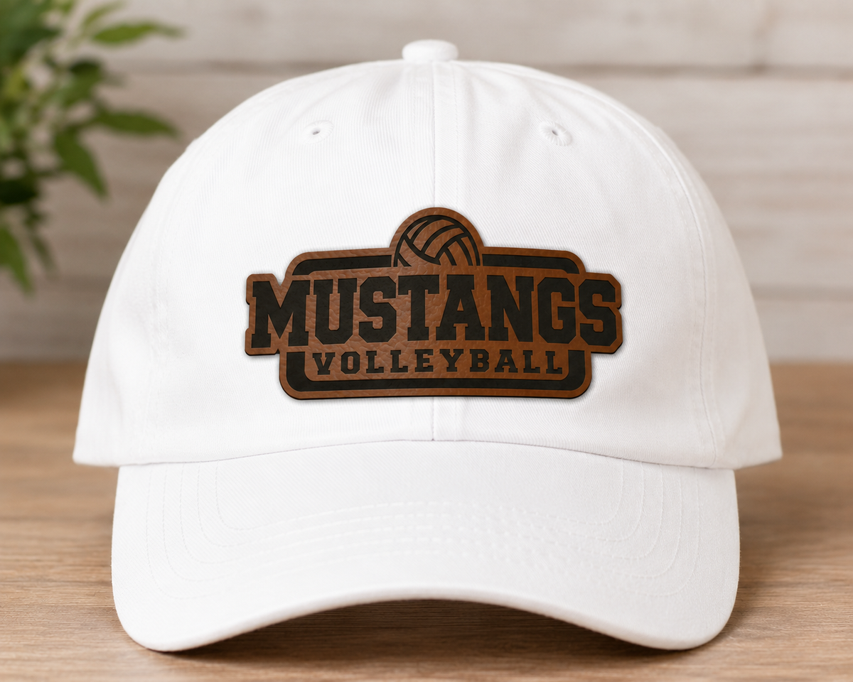 Unstructured Hat: Mustangs Volleyball