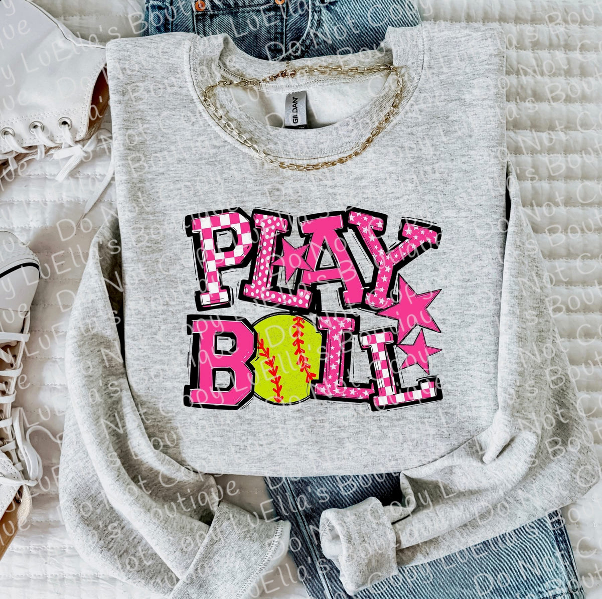 Play Ball Design Softball or Baseball