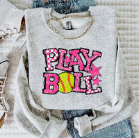 Play Ball Design Softball or Baseball