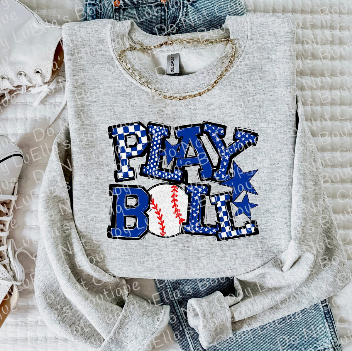 Play Ball Design Softball or Baseball