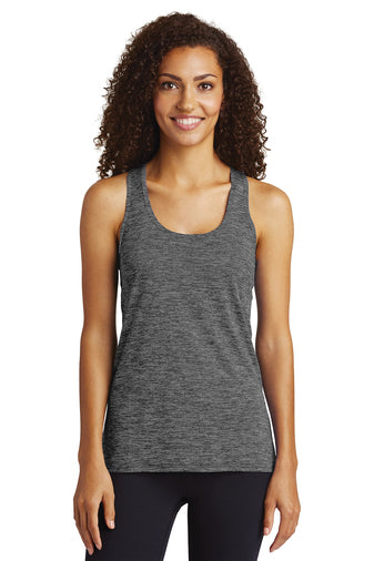 Sport-Tek® Ladies PosiCharge® Electric Heather Racerback Tank