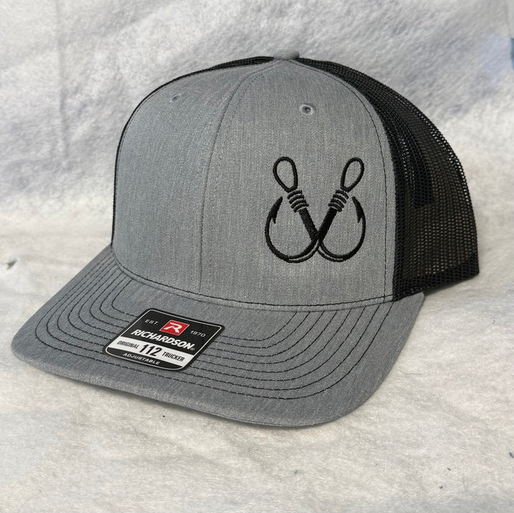 Hook Embroidered Richardson Snap Back Trucker Cap