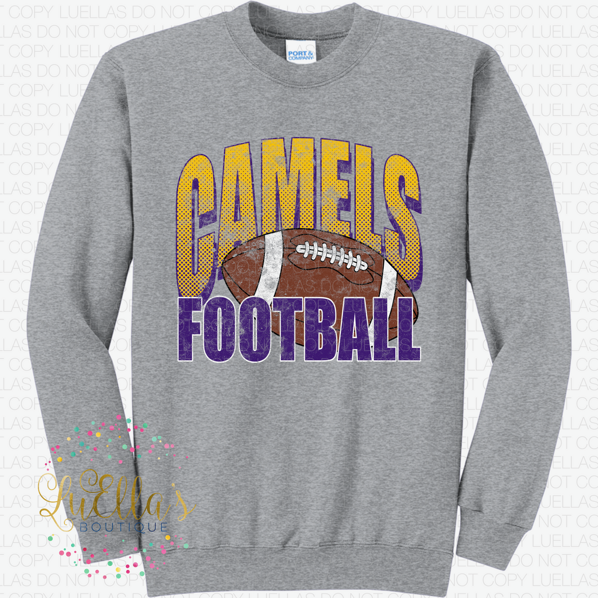 Camels Football Design 4