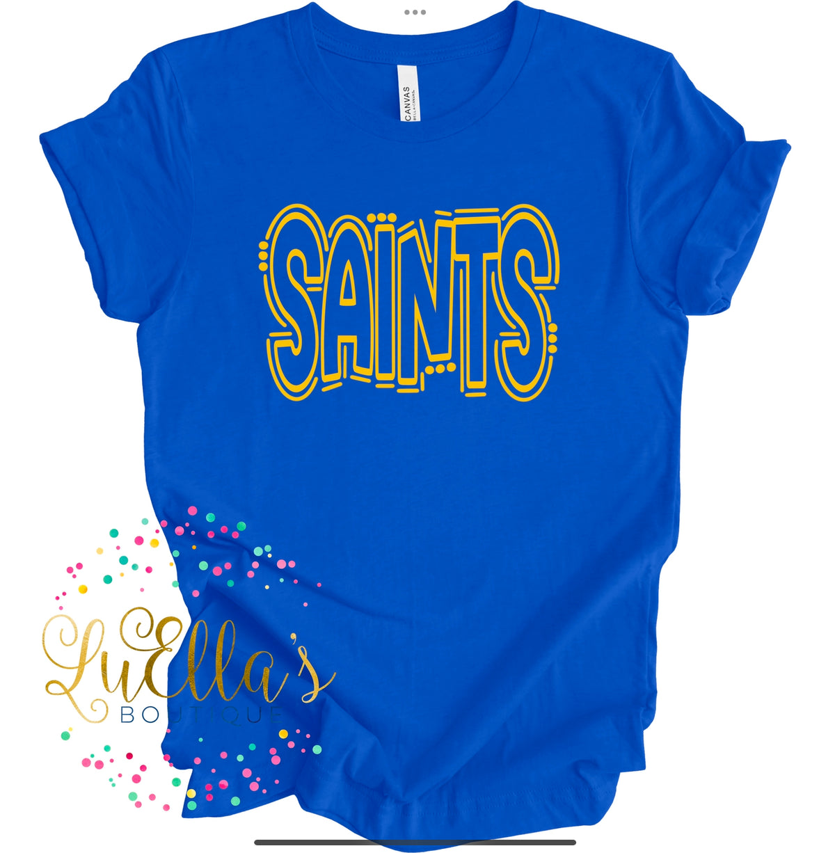 Bubble Letter Saints