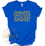 Bubble Letter Saints