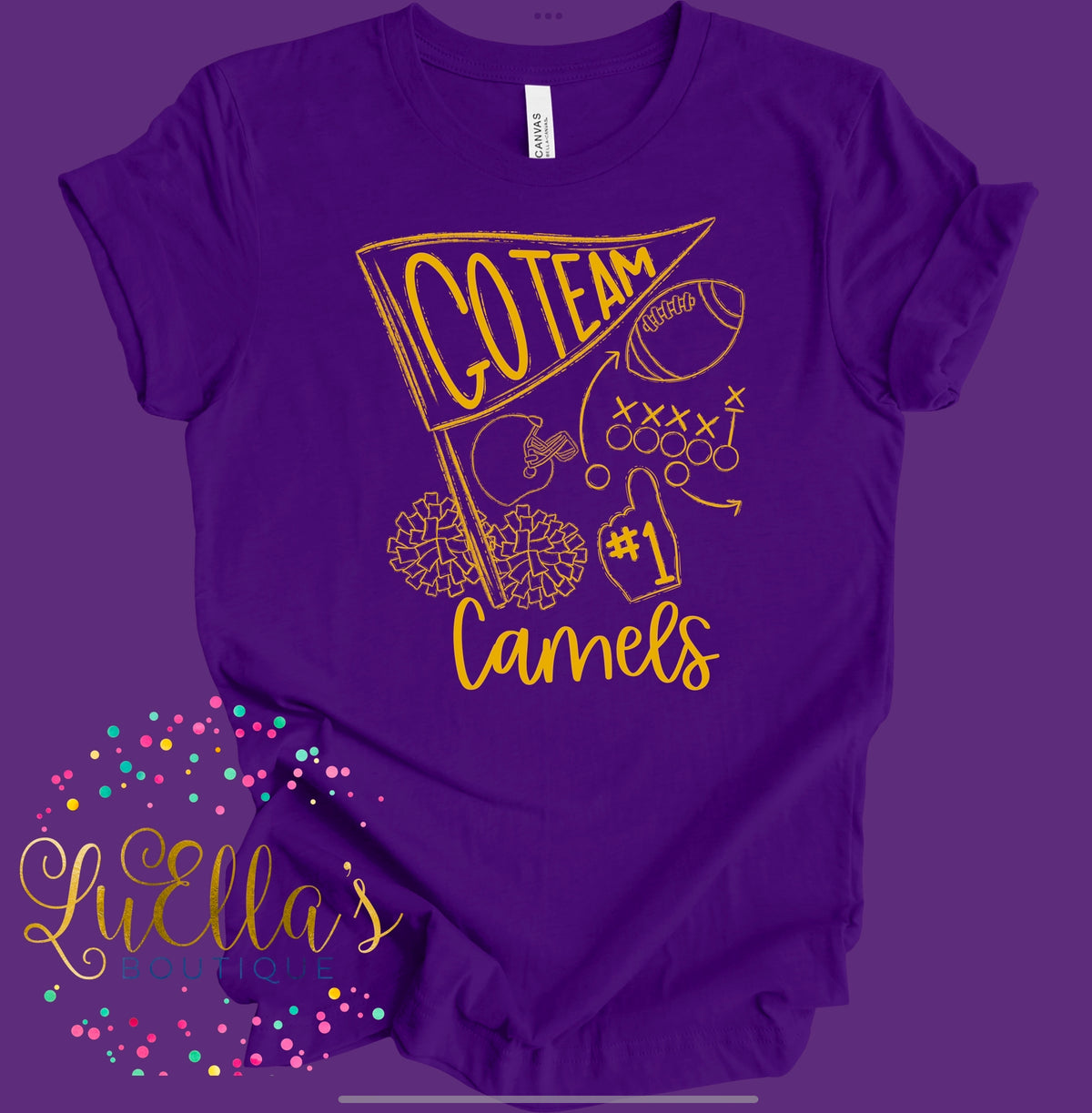 GO TEAM Camels Football