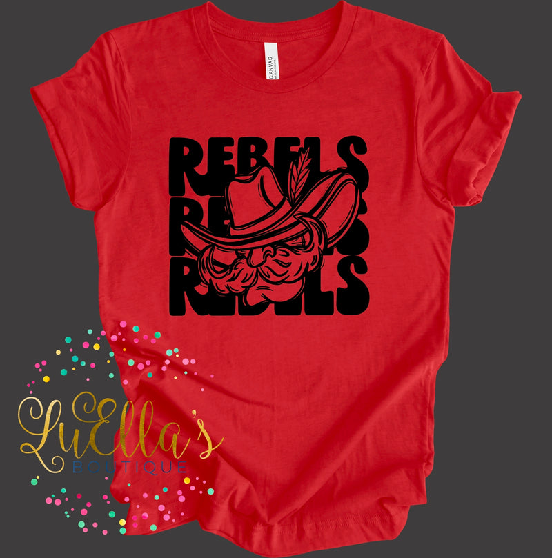 Rebel Mascot