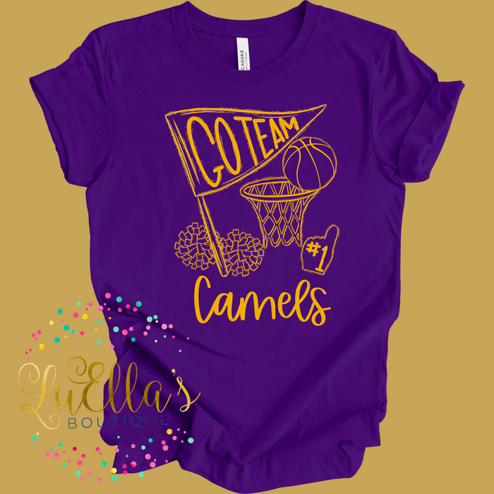 Camels Go Team Basketball