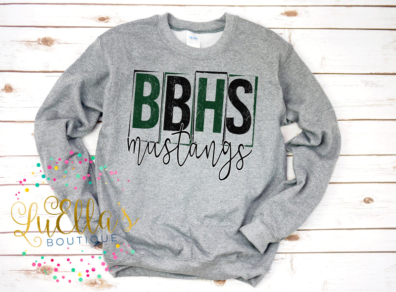 Block BBHS Mustangs