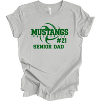Volleyball Senior Dad Design 1