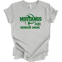 Volleyball Senior Mom Design 1