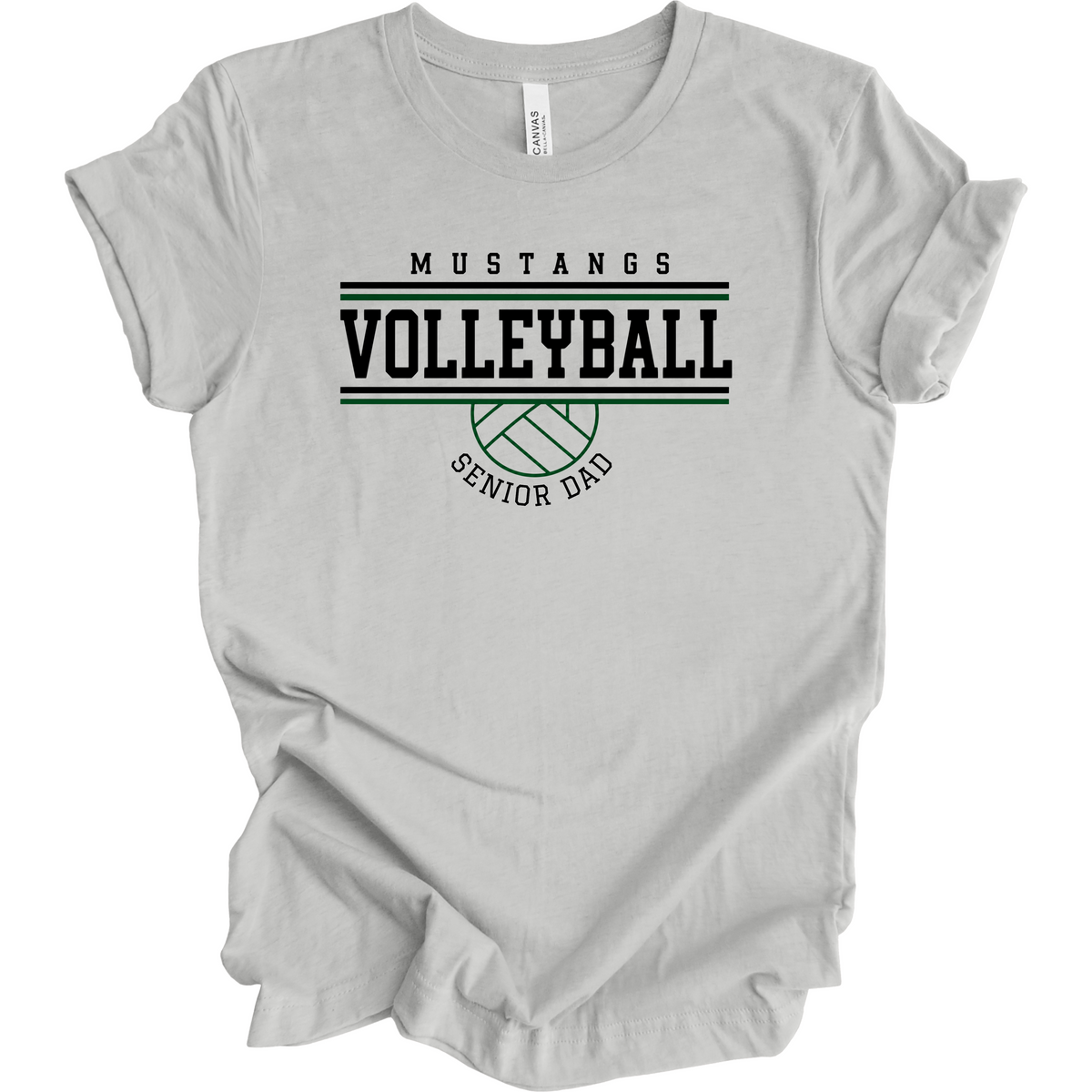 Volleyball Senior Dad Design 3