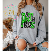 Sporty Panthers Green