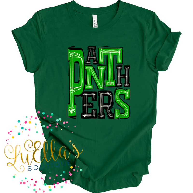 Sporty Panthers Green