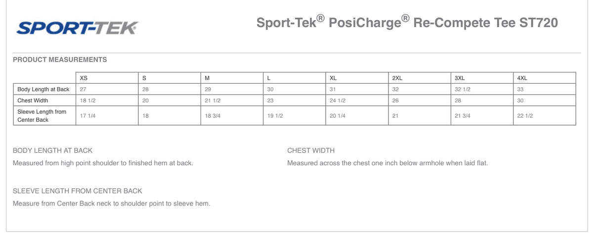 Adult Sport Tek PosiCharge Tee