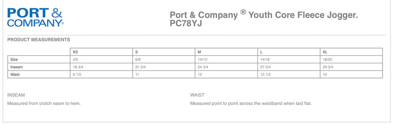Youth Port & Company Jogger: BBHS