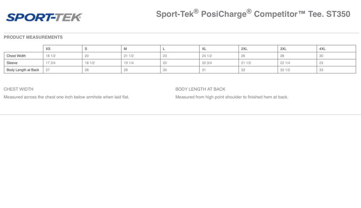 2025 Designs Adult Sport Tek Posi Charge Tee
