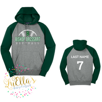 Sport Tek Hoodie with Last Name & Number