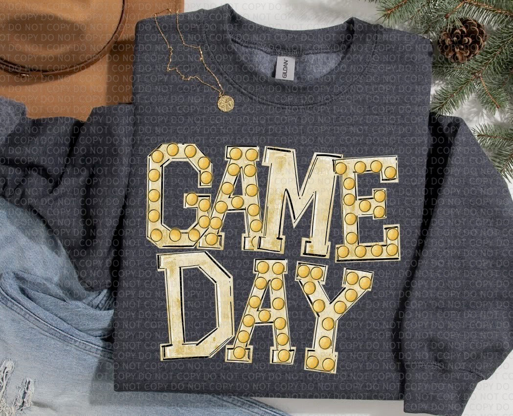 Game Day Marquee Gold