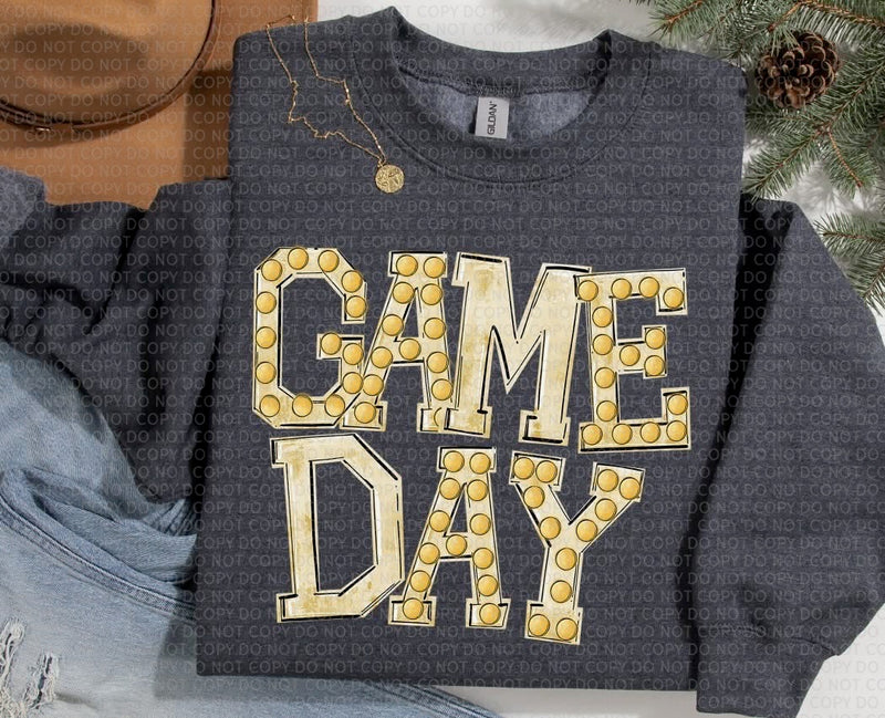 Game Day Marquee Gold