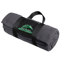 Fleece Blanket with Carry Straps