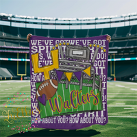 Custom Football Blanket