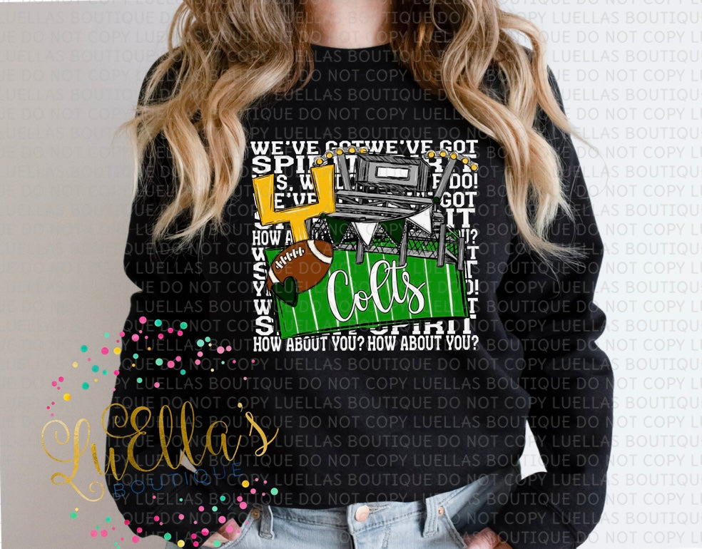 We’ve Got Spirit Colts Football