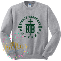 Brossart Green Crest Distressed