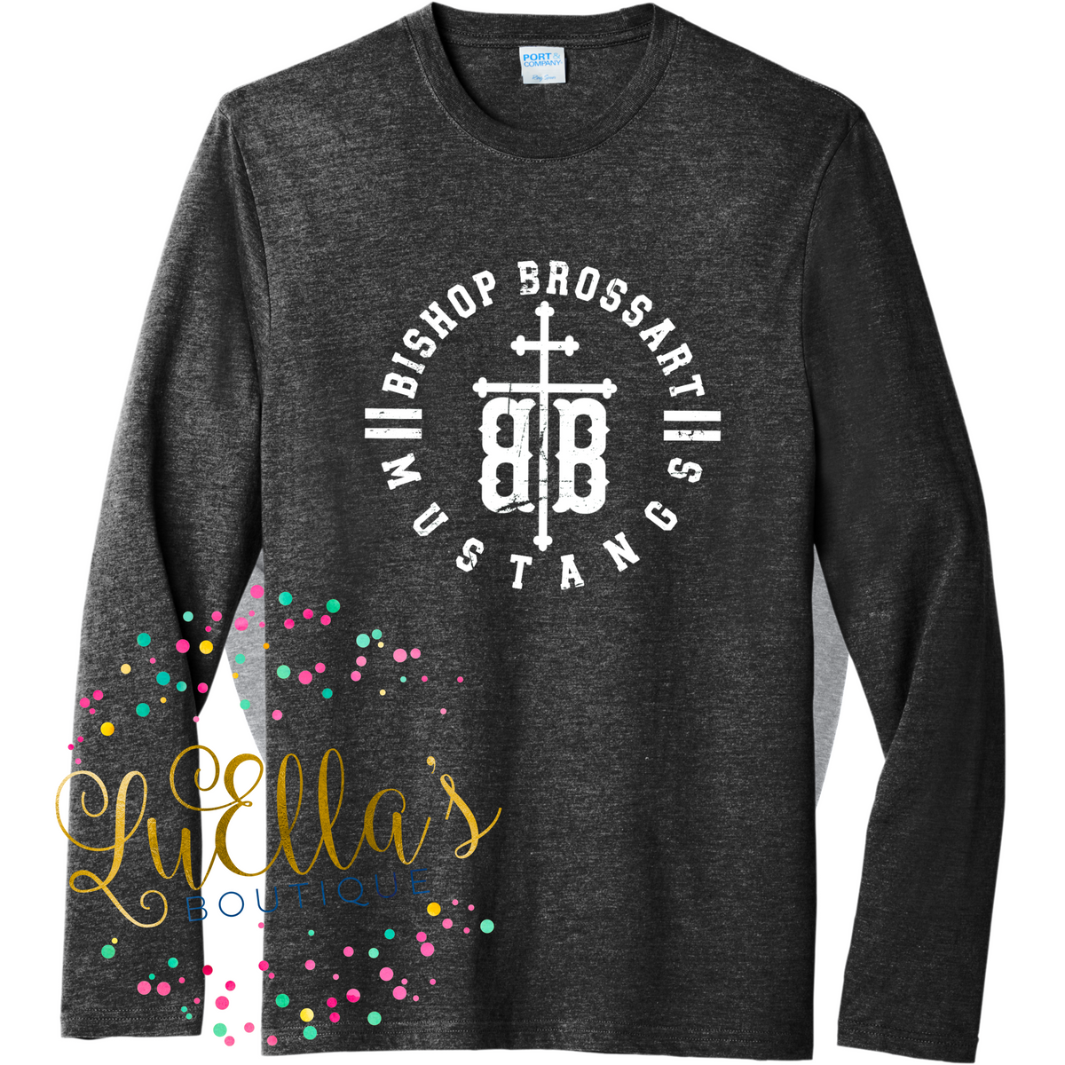 Brossart White Crest Distressed