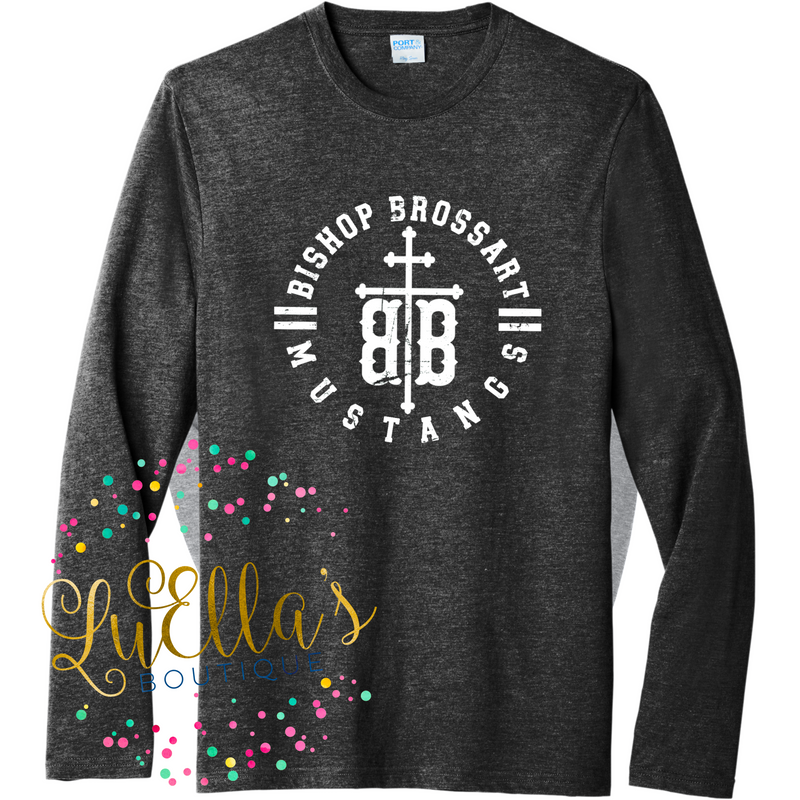 Brossart White Crest Distressed