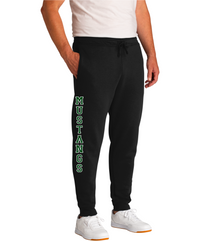 Adult Port & Company Joggers: Mustangs