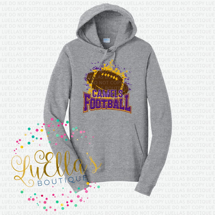 Camels Football Splatter