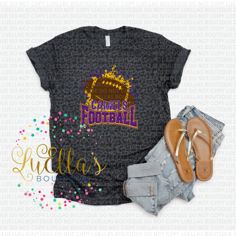 Camels Football Splatter