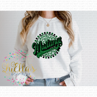 Mustangs Leopard Circle