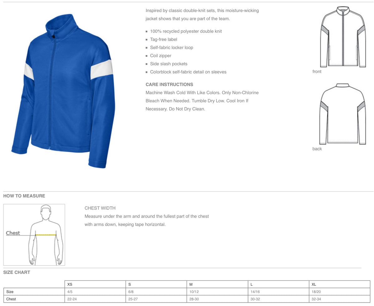 SJS Youth Cheer Warmup Set