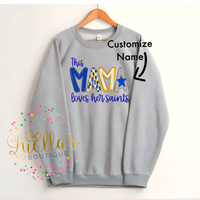 Adult Custom Name Crewneck Sweatshirt