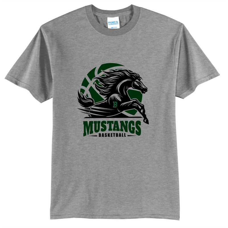 Mustangs Horse Basketball