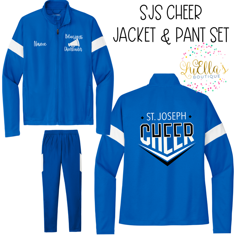 SJS Youth Cheer Warmup Set