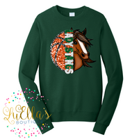 Lady Stangs Glitter Mascot