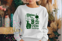 Go Mustangs Basketball Team Spirit