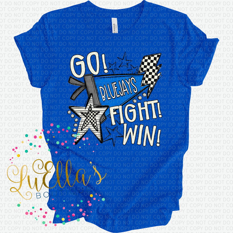 GO Fight Win Bluejays