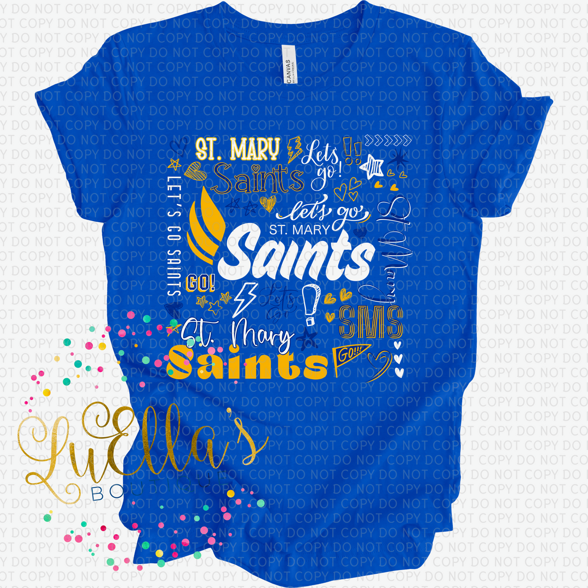 Saints Typography