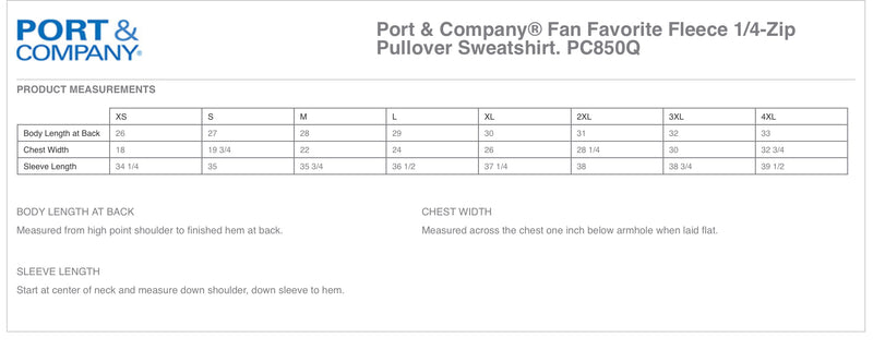 Spanish Honor Society 1/4 Zip Pullover