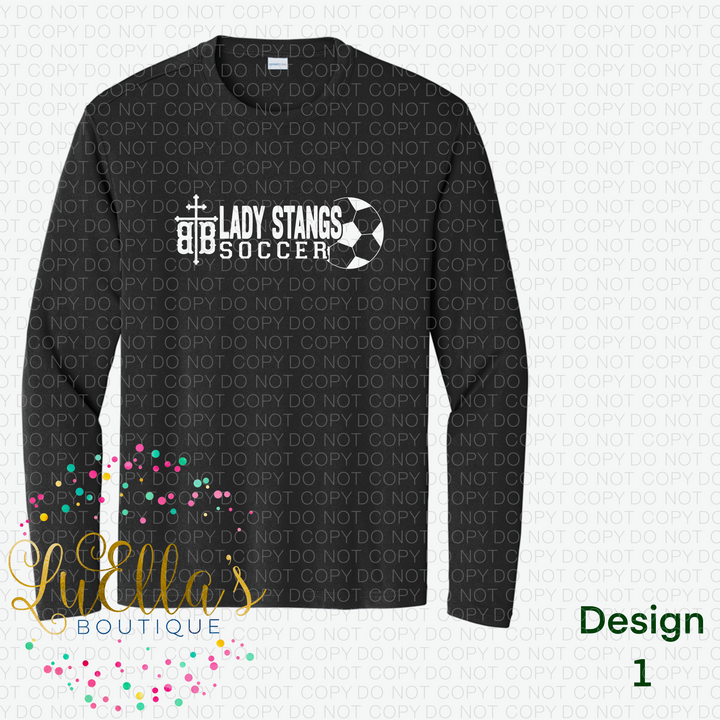 2025 Designs Adult Sport Tek Posi Charge Long Sleeve