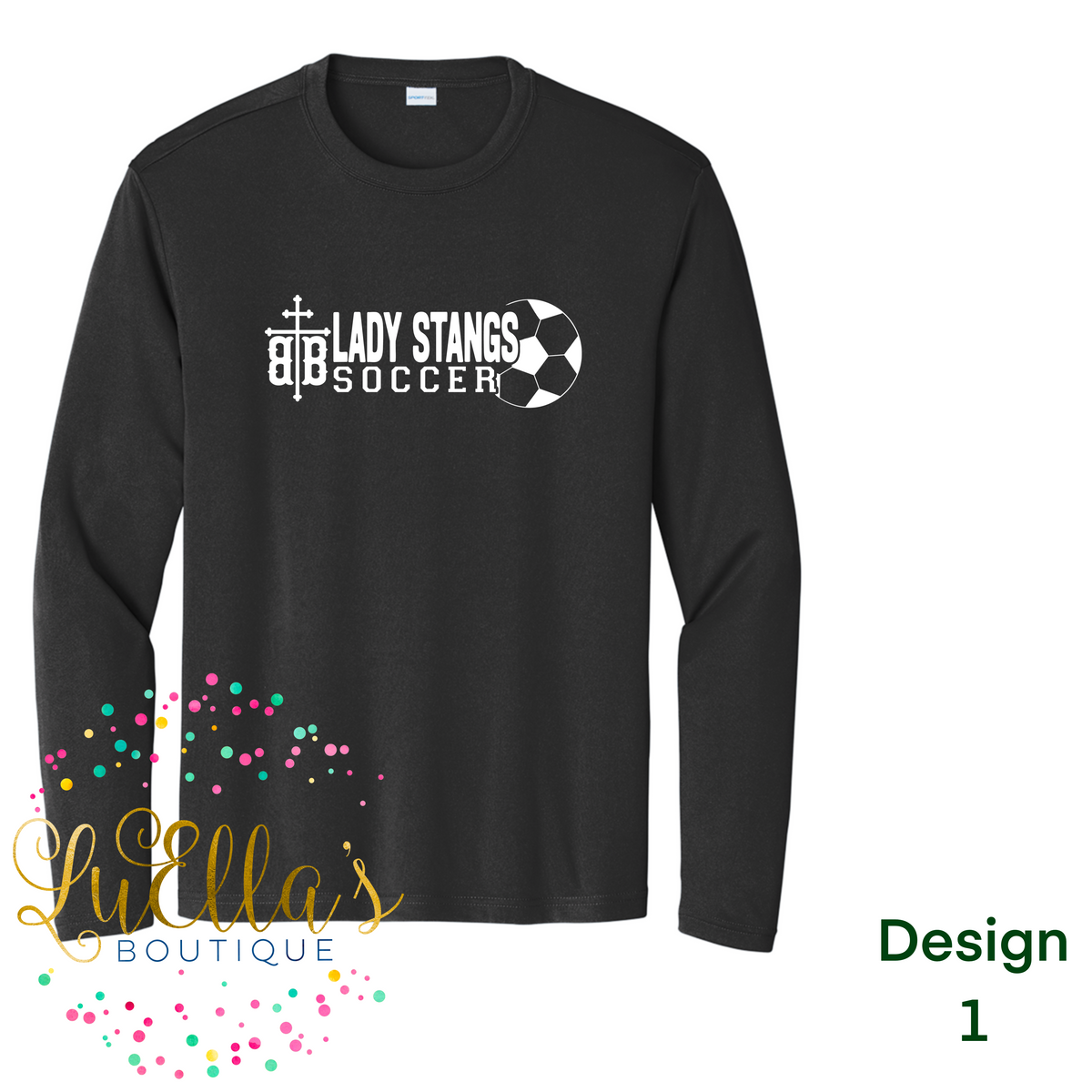 2025 Designs Adult Sport Tek Posi Charge Long Sleeve
