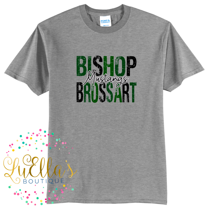 Green and Black BB Mustangs Design