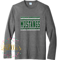 Distressed Mustangs Design