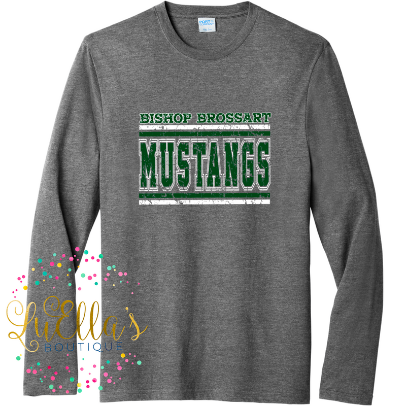 Distressed Mustangs Design