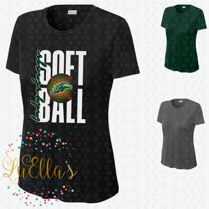 Ladies Fit Sport Tek Posi Charge Tee