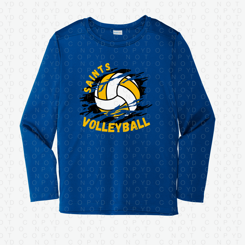 Saints Youth Volleyball Warmup